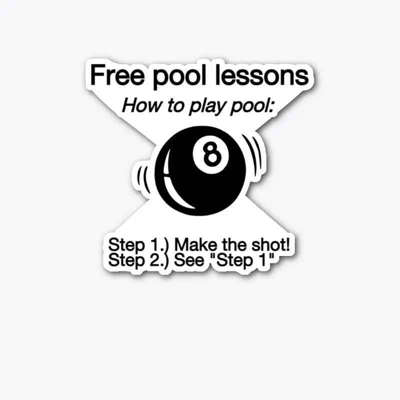 How to play pool in 2 easy steps!